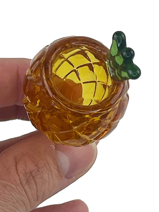 Pineapple Glass Bong Bowl - 14Mm