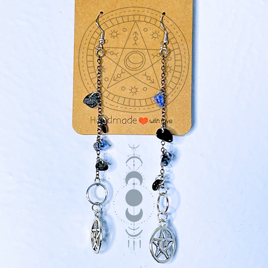 Sacred Pentagram Dangles